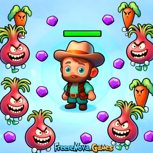 Play Veggie Survivors - Free Unblocked Game