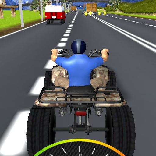 Play ATV Highway Traffic - Free Unblocked Game