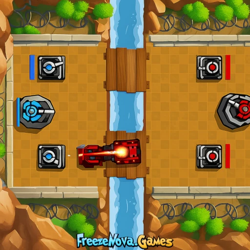 Play Clash of Tanks - Free Unblocked Game