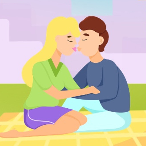 Play Romantic Secret Kiss - Free Unblocked Game
