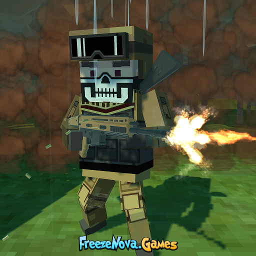 Play Blocky Combat Swat - Free Unblocked Game