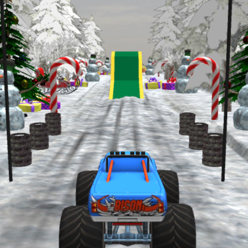 Play Christmas Monster Truck - Free Unblocked Game