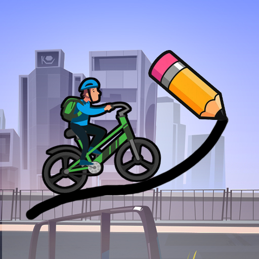 Play Draw The Bike Bridge - Free Unblocked Game